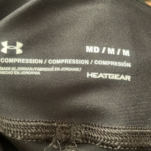 Under Armour Women's Compression HeatGear® No-Slip Waistband Capris - Picture 8 of 10